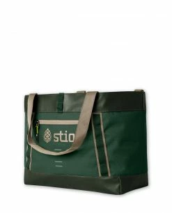Stio Basin XT CarryAll 35L -Stio Online Store Basin Carry All 35L Treeline Green Angle