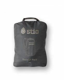 Stio Basin LT Pack 25L -Stio Online Store Basin LT Pack Scorched Rock Front Intergrated Stuff Sack