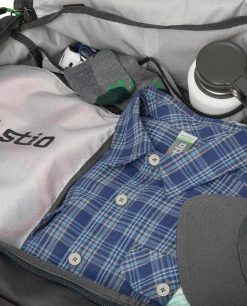 Stio Basin XT Duffel 90L -Stio Online Store Basin XT Duffel 90L Boundary Black Detail Organization Pockets 07cc69c6 94c7 49bf a8a4 48b1a0390868