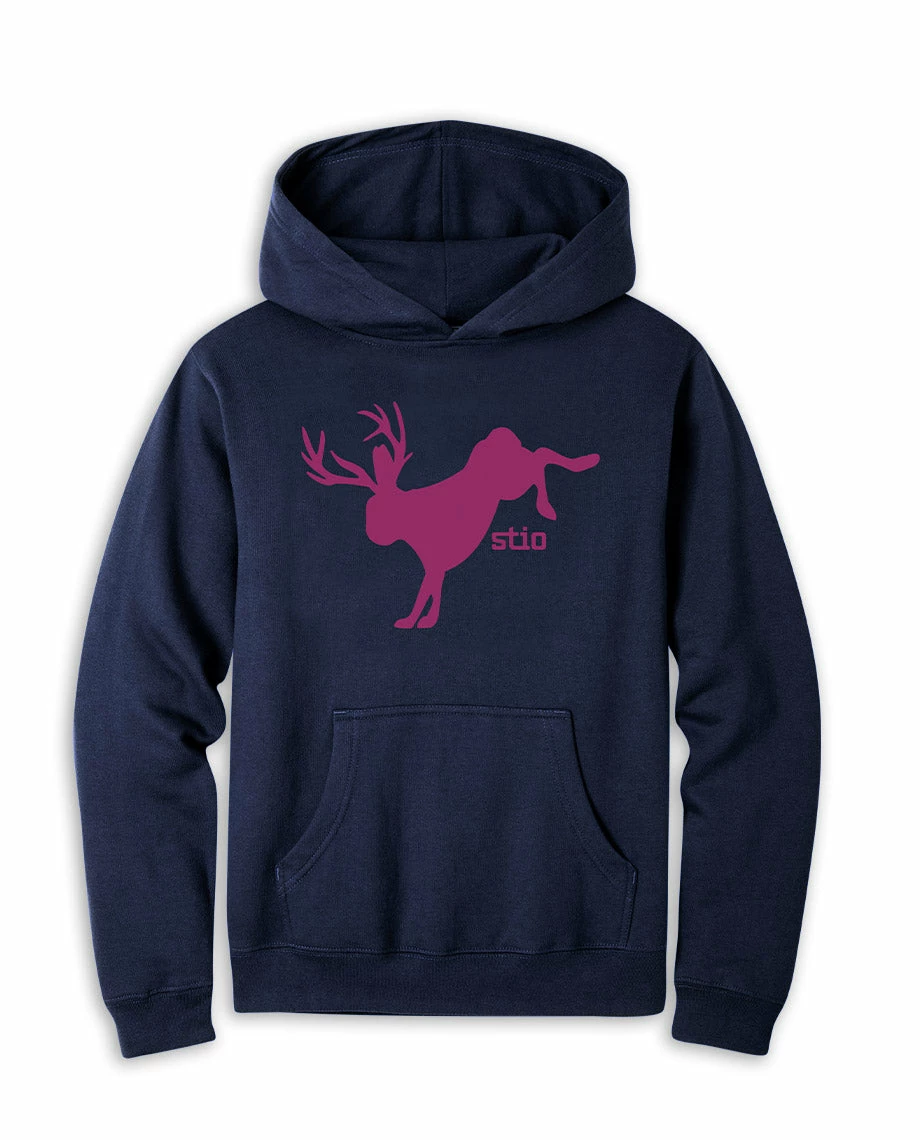 Stio Kids' Bucking Jackalope Hoodie 3 Stio Kids' Bucking Jackalope Hoodie - Image 3