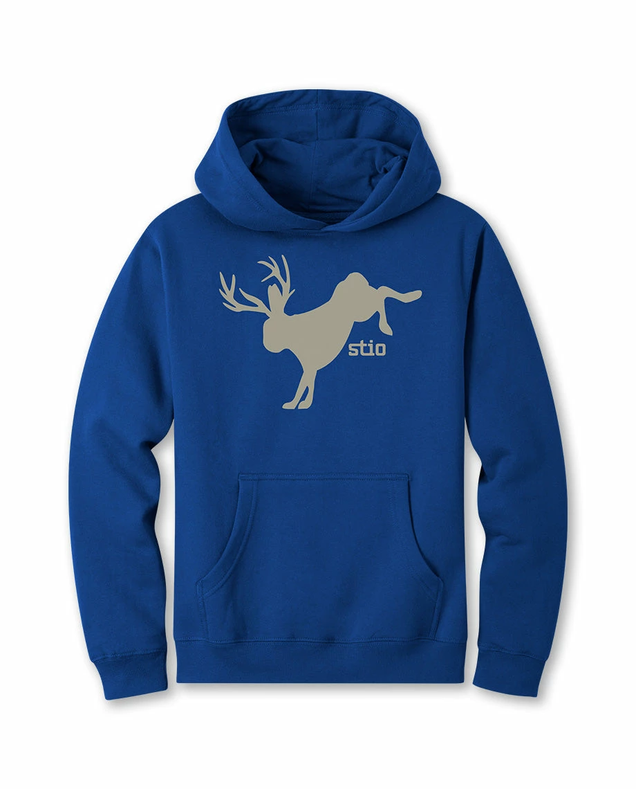 Stio Kids' Bucking Jackalope Hoodie 2 Stio Kids' Bucking Jackalope Hoodie - Image 2