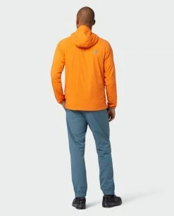 Stio Men's Alpiner Hooded Jacket 41 Stio Men's Alpiner Hooded Jacket -Stio Online Store M Alpiner Hooded Jacket Orange Peel 2 Full