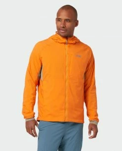 Stio Men's Alpiner Hooded Jacket 36 Stio Men's Alpiner Hooded Jacket -Stio Online Store M Alpiner Hooded Jacket Orange Peel 3 Top