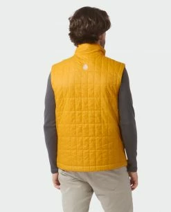 Stio Men's Azura Insulated Vest -Stio Online Store M Azura Vest Pollen 4 Top