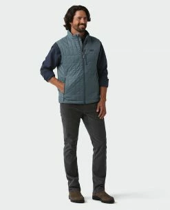 Stio Men's Azura Insulated Vest -Stio Online Store M Azura Vest Stormy Weather 3