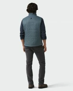Stio Men's Azura Insulated Vest -Stio Online Store M Azura Vest Stormy Weather 4