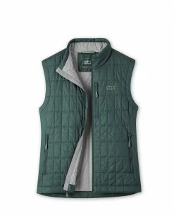 Stio Men's Azura Insulated Vest -Stio Online Store M Azura Vest Treeline Green