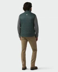 Stio Men's Azura Insulated Vest -Stio Online Store M Azura Vest Treeline Green 4