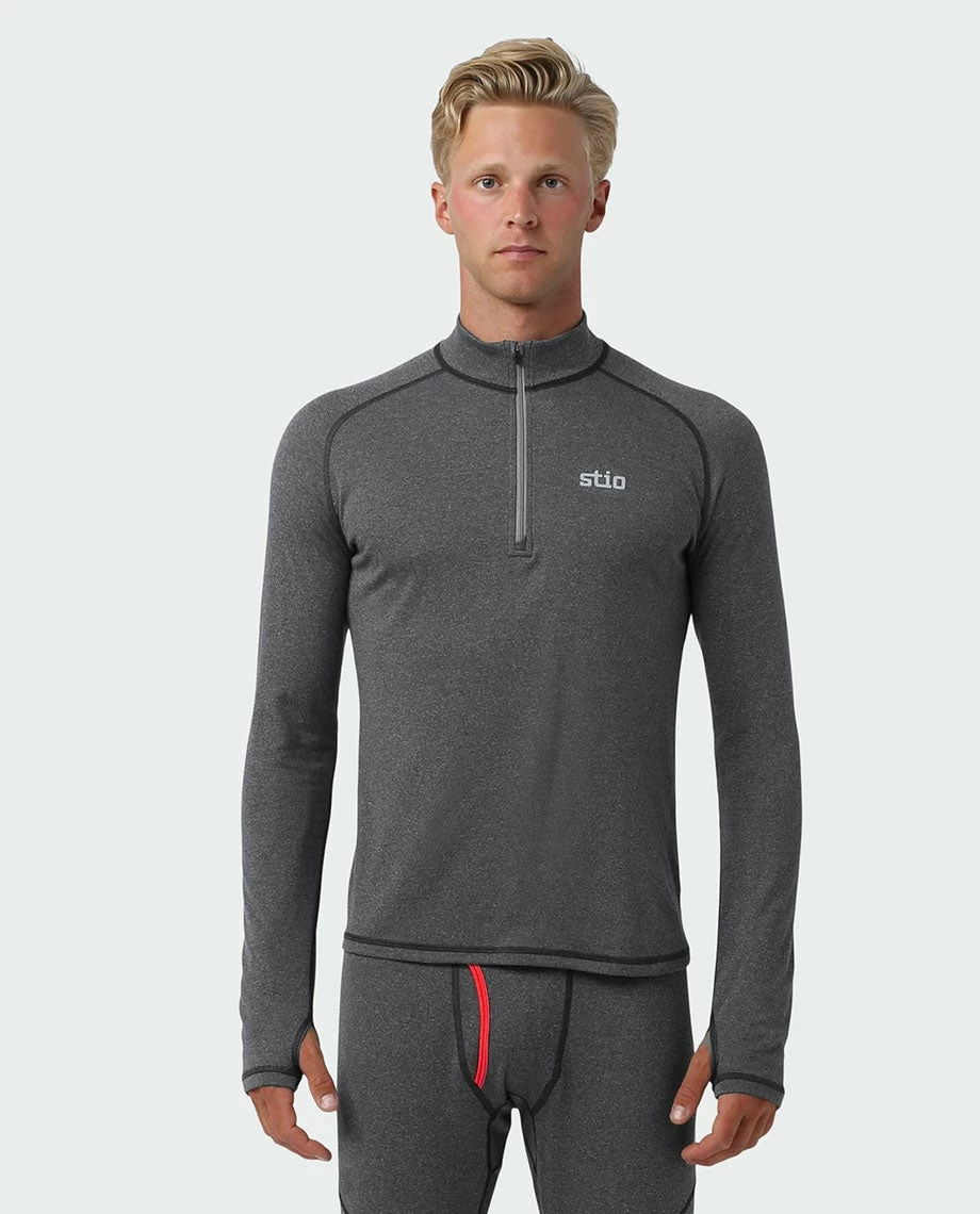 Stio Men's Basis Power Wool™ Zip Neck 8 Stio Men's Basis Power Wool™ Zip Neck - Image 8