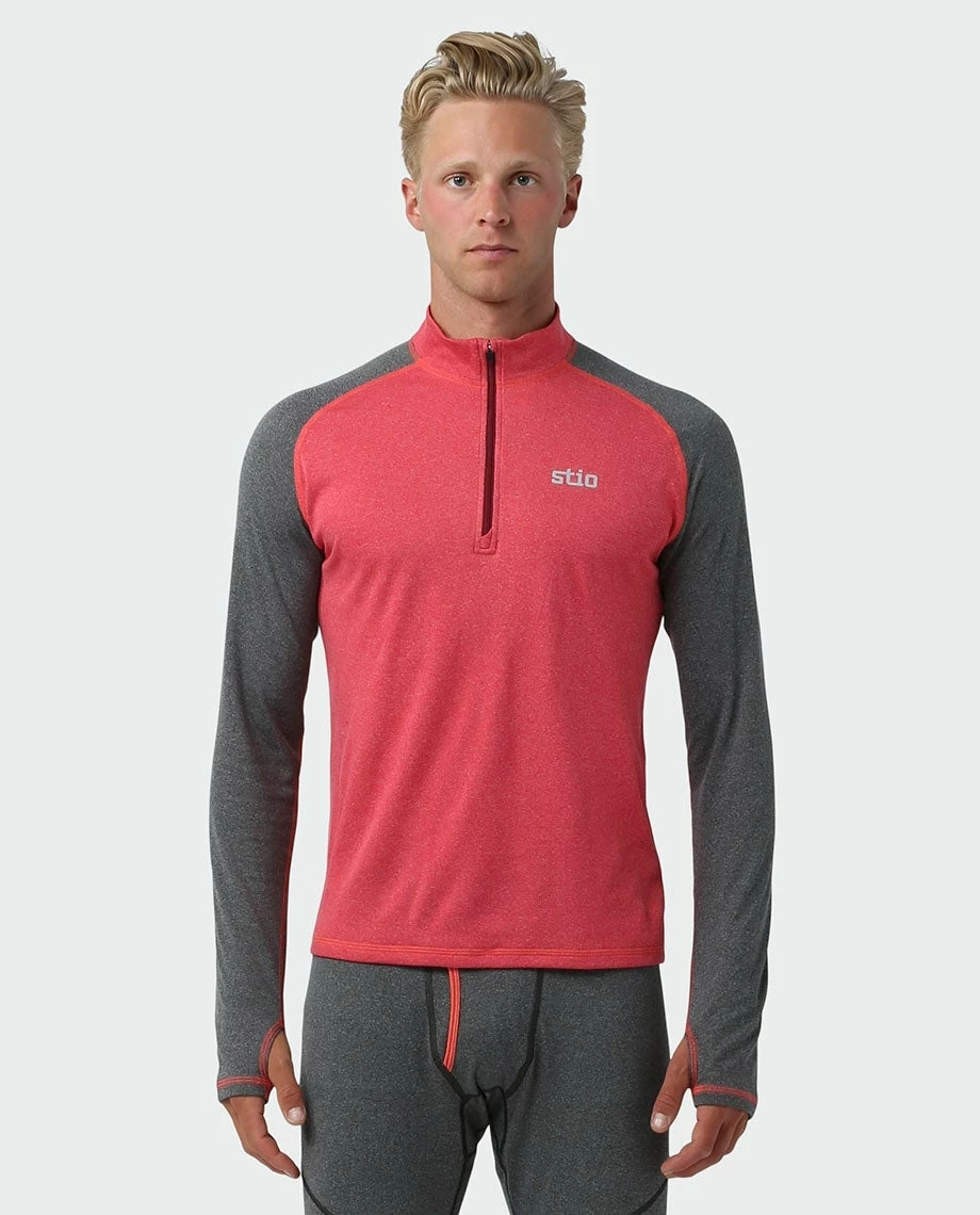 Stio Men's Basis Power Wool™ Zip Neck 2 Stio Men's Basis Power Wool™ Zip Neck - Image 2