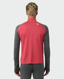 Stio Men's Basis Power Wool™ Zip Neck 21 Stio Men's Basis Power Wool™ Zip Neck -Stio Online Store M Basis Power Wool Zip Neck Risk Red 3 b6ae8b25 af1c 4625 8d8a 7a1d947268e0