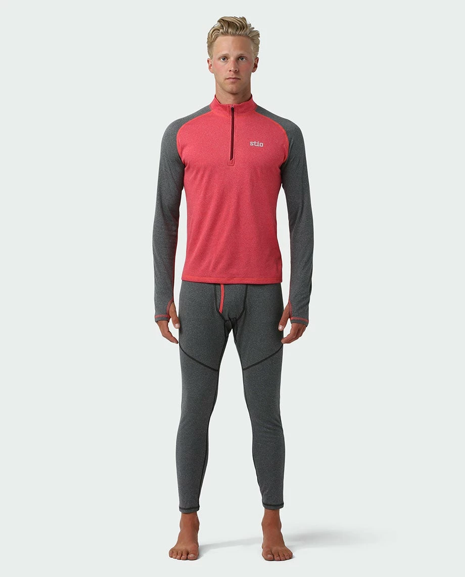 Stio Men's Basis Power Wool™ Zip Neck 5 Stio Men's Basis Power Wool™ Zip Neck - Image 5