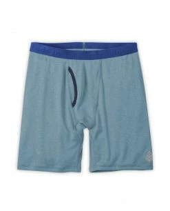 Stio Men's Basis Power Wool™ Boxer -Stio Online Store M Basis Powerwool Boxer Dusty Deneim e3883243 a5f8 43e5 842d 0df1006f2548