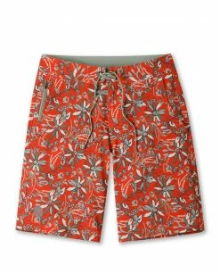 Stio Men's CFS Board Short - 19" -Stio Online Store M CFS Board Short 19 Inches Poppy Floral