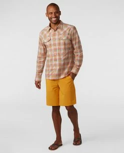 Stio Men's CFS Board Short - 19" -Stio Online Store M CFS Board Short Amber Resin 18 4