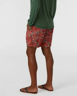 Stio Men's CFS Board Short - 16" -Stio Online Store M CFS Board Short Poppy Floral 16 3