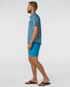 Stio Men's CFS Board Short - 16" -Stio Online Store M CFS Board Short Rapid Blue 16 3