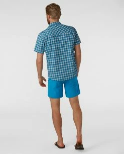 Stio Men's CFS Board Short - 16" -Stio Online Store M CFS Board Short Rapid Blue 16 4