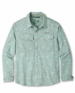 Stio Men's CFS Shirt -Stio Online Store M CFS Shirt Lily Pad Floral