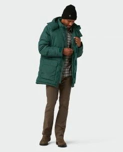 Stio Men's Colter INFINIUM™ Down Parka -Stio Online Store M Colter Infinium Down Parka Treeline Green 6