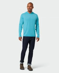 Stio Men's Divide Hooded Pullover 26 Stio Men's Divide Hooded Pullover -Stio Online Store M Divide Hooded Pullover Speedy Stream Heather 1 Full