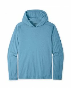 Stio Men's Divide Hooded Pullover 16 Stio Men's Divide Hooded Pullover -Stio Online Store M Divide Hooded Pullover Sturdy Blue Heather
