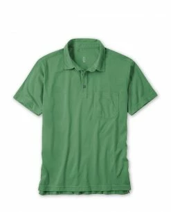 Stio Men's Divide Polo -Stio Online Store M Divide Polo Forest Canopy Heather