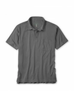 Stio Men's Divide Polo -Stio Online Store M Divide Polo Scorched Rock Heather