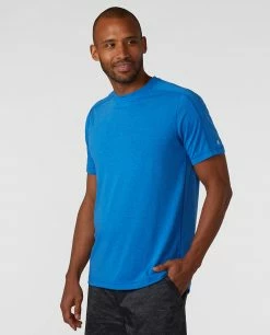 Stio Men's Divide Tee SS -Stio Online Store M Divide Tee SS Blue Jolt 1