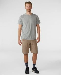 Stio Men's Divide Tee SS -Stio Online Store M Divide Tee SS Quiet Gray 3