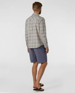 Stio Men's Eddy Drift Shirt LS 49 Stio Men's Eddy Drift Shirt LS -Stio Online Store M Eddy Drift Shirt LS Pebble Plaid 5