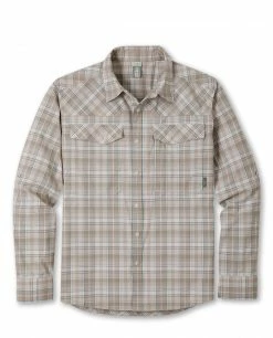 Stio Men's Eddy Drift Shirt LS 44 Stio Men's Eddy Drift Shirt LS -Stio Online Store M Eddy Drift Shirt Pebble Plaid