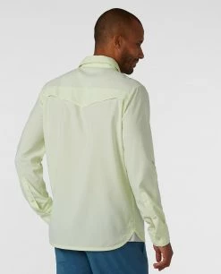 Stio Men's Eddy Guide Shirt LS -Stio Online Store M Eddy Guide Shirt Honey Dew 2