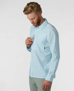 Stio Men's Eddy Guide Shirt LS -Stio Online Store M Eddy Guide Shirt Misty Cloud 2