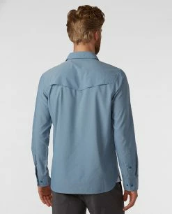 Stio Men's Eddy Guide Shirt LS -Stio Online Store M Eddy Guide Shirt River Shimmer 5