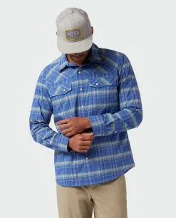 Stio Men's Eddy Shirt LS 40 Stio Men's Eddy Shirt LS -Stio Online Store M Eddy Shirt LS Skyline Plaid 5 Top13754