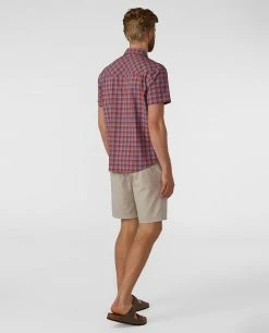 Stio Men's Eddy Shirt SS 44 Stio Men's Eddy Shirt SS -Stio Online Store M Eddy Shirt SS Cliff Clay Check 4