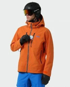 Stio Men's Environ Jacket -Stio Online Store M Environ Jacket Burnt Orange 2