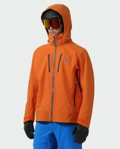 Stio Men's Environ Jacket -Stio Online Store M Environ Jacket Burnt Orange 4