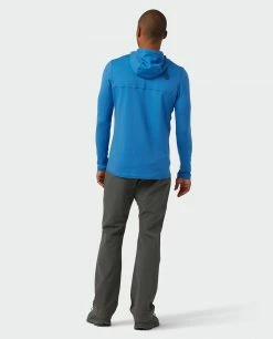 Stio Men's Fremont Stretch Fleece Hoodie -Stio Online Store M Fremont Stretch Fleece Hoodie Alpine Lake Temp 4