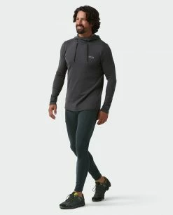 Stio Men's Fremont Stretch Fleece Hoodie -Stio Online Store M Fremont Stretch Fleece Hoodie Tap Shoe Temp 4