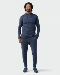 Stio Men's Fremont Stretch Fleece Jogger -Stio Online Store M Fremont Stretch Fleece Jogger Mulberry Temp 4