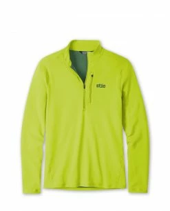 Stio Men's Fremont Stretch Fleece Half Zip 61 Stio Men's Fremont Stretch Fleece Half Zip -Stio Online Store M Fremont Stretch Half Zip Lime Zest
