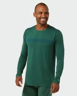Stio Men's Basis® Seamless Tech Crew -Stio Online Store M Full Range Seamless Crew LS Thicket 1