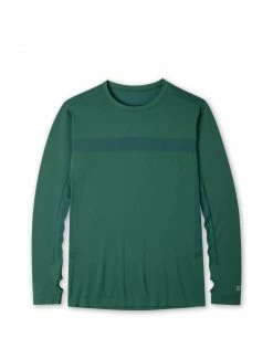 Stio Men's Basis® Seamless Tech Crew -Stio Online Store M Full Range Seamless Crew Thicket Heather