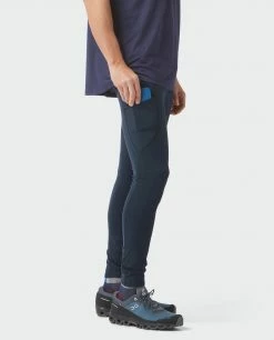 Stio Men's Glide Tech Tight -Stio Online Store M Glide Tech Tight Maritime Blue 6 Bottom