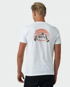 Stio Men's Grand Horizon Tee -Stio Online Store M Grand Horizon Tee White 2