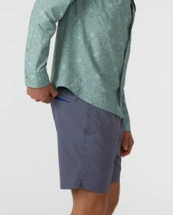 Stio Men's Hideout Short - 16" -Stio Online Store M Hideout Short Storm Cloud 16 3