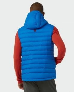 Stio Men's Hometown Down Hooded Vest -Stio Online Store M Hometown Down Hooded Vest Alpine Lake 4