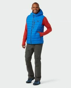 Stio Men's Hometown Down Hooded Vest -Stio Online Store M Hometown Down Hooded Vest Alpine Lake 5